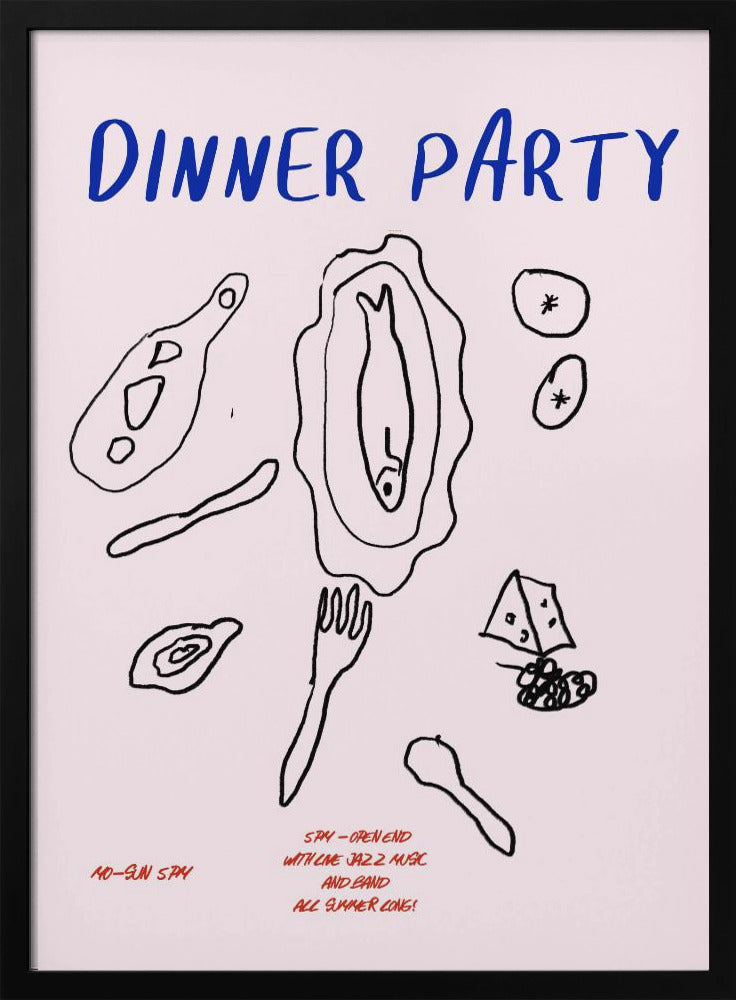 Minimalistisches Fest | Poster