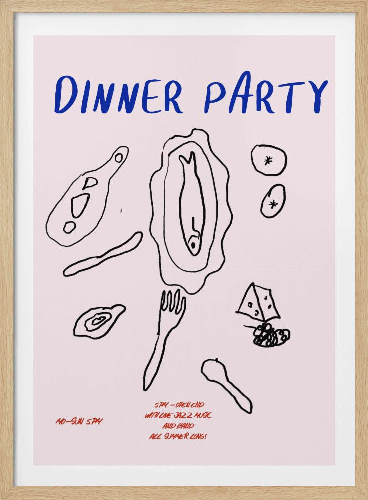 Minimalistisches Fest | Poster