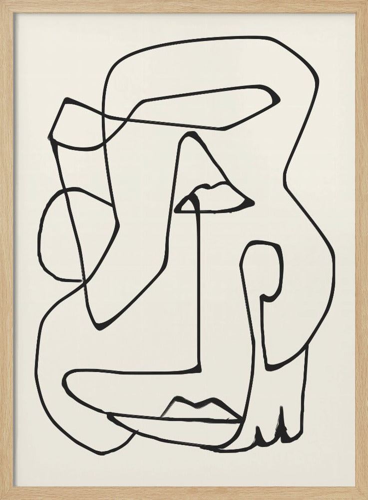 Abstract Line Art | Poster