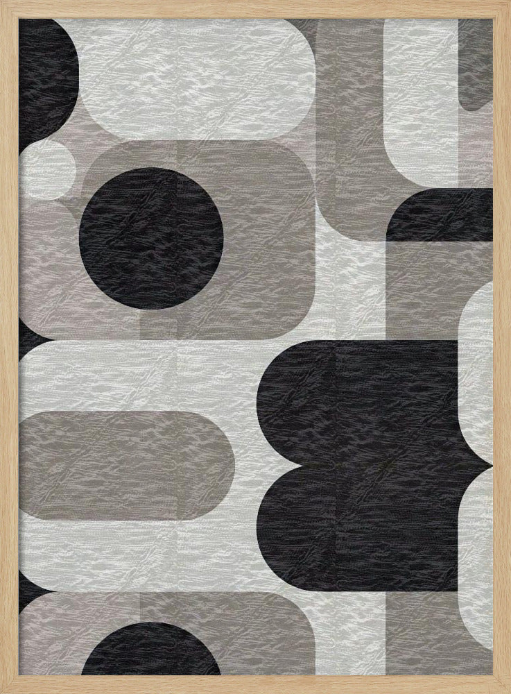 Modernes geometrisches Muster | Poster