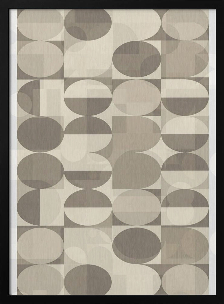 Geometrisches abstraktes Design | Poster