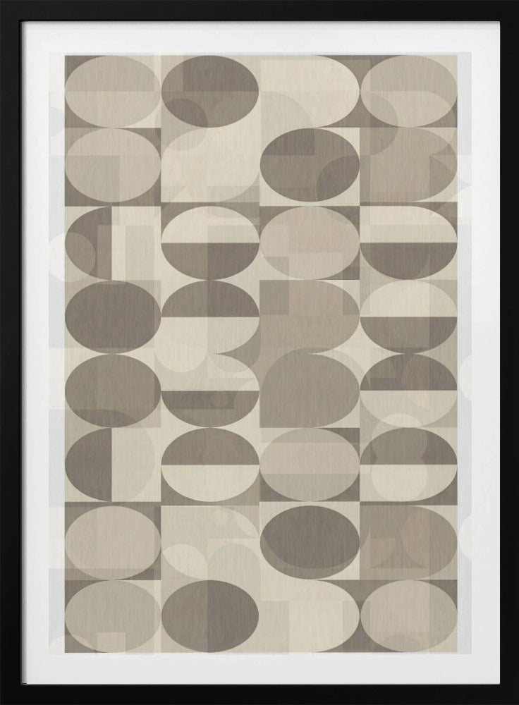 Geometrisches abstraktes Design | Poster