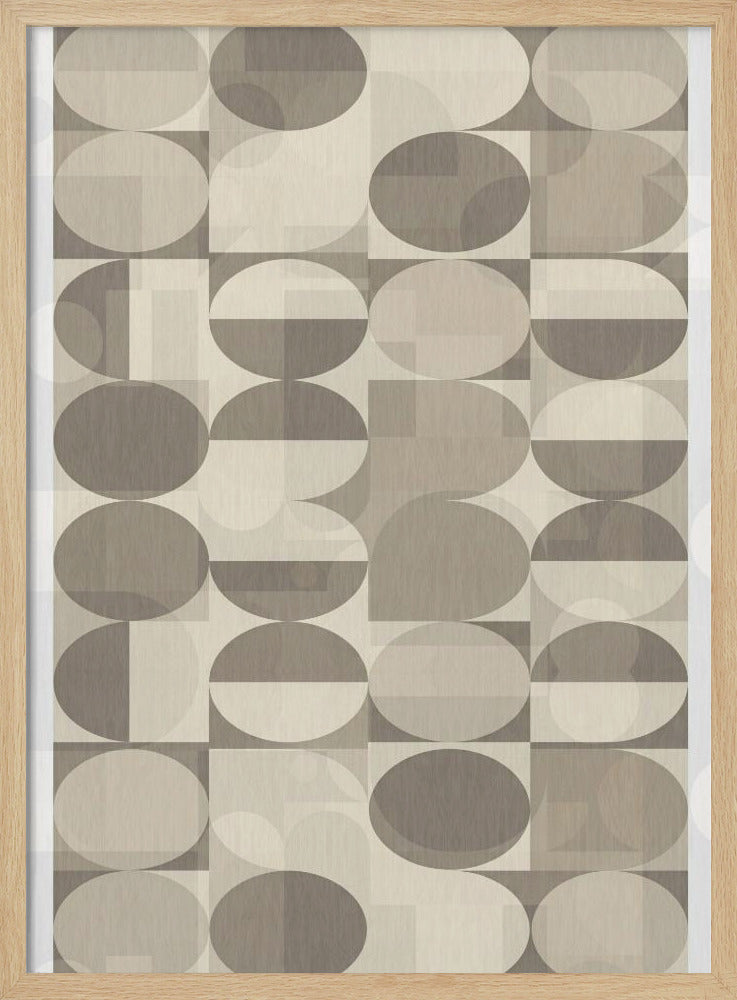 Geometrisches abstraktes Design | Poster