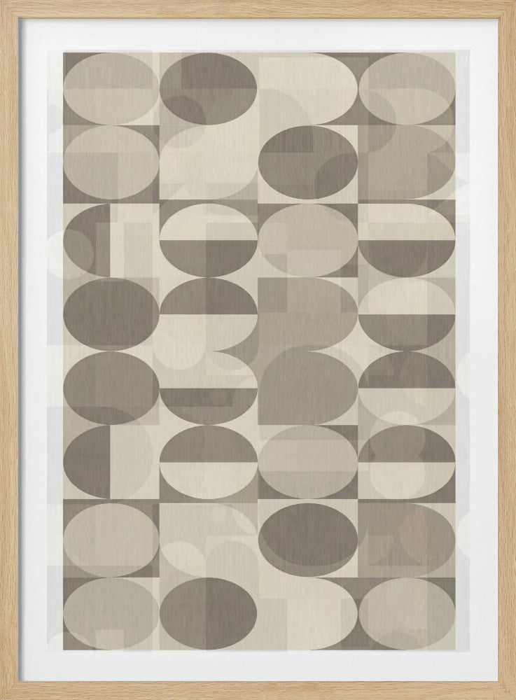 Geometrisches abstraktes Design | Poster