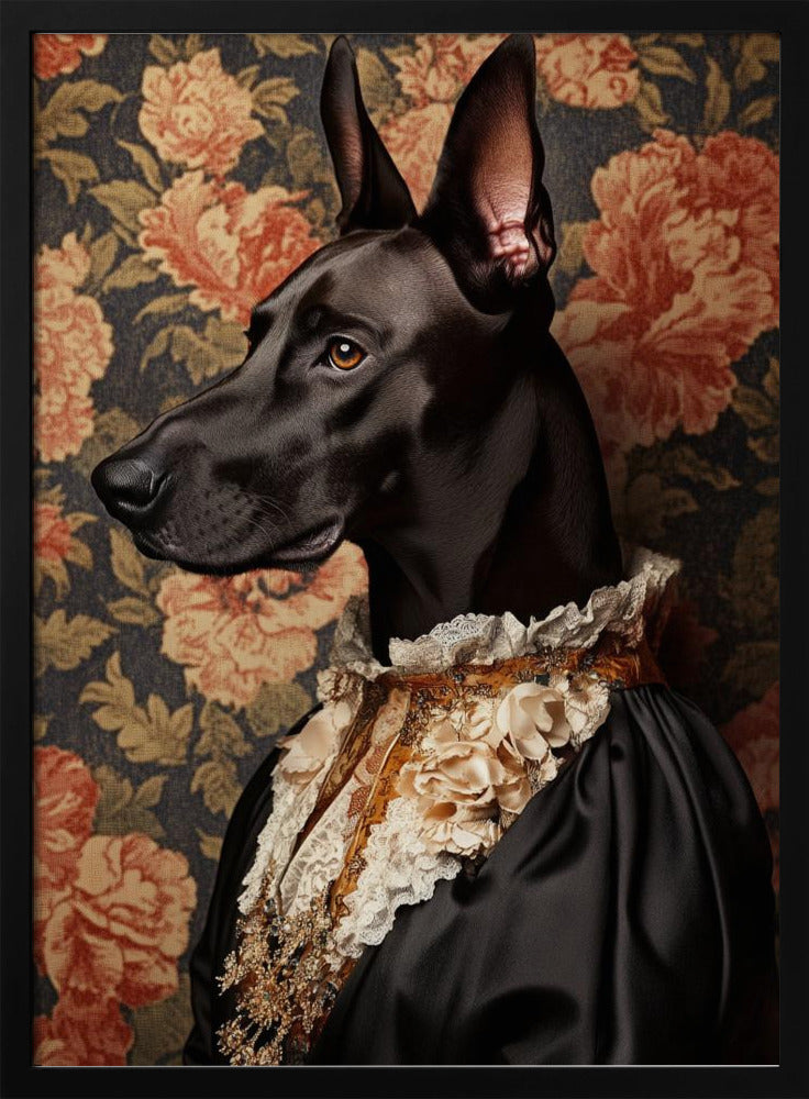 Die elegante Deutsche Dogge | Poster