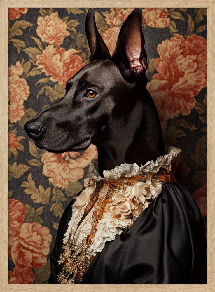 Die elegante Deutsche Dogge | Poster