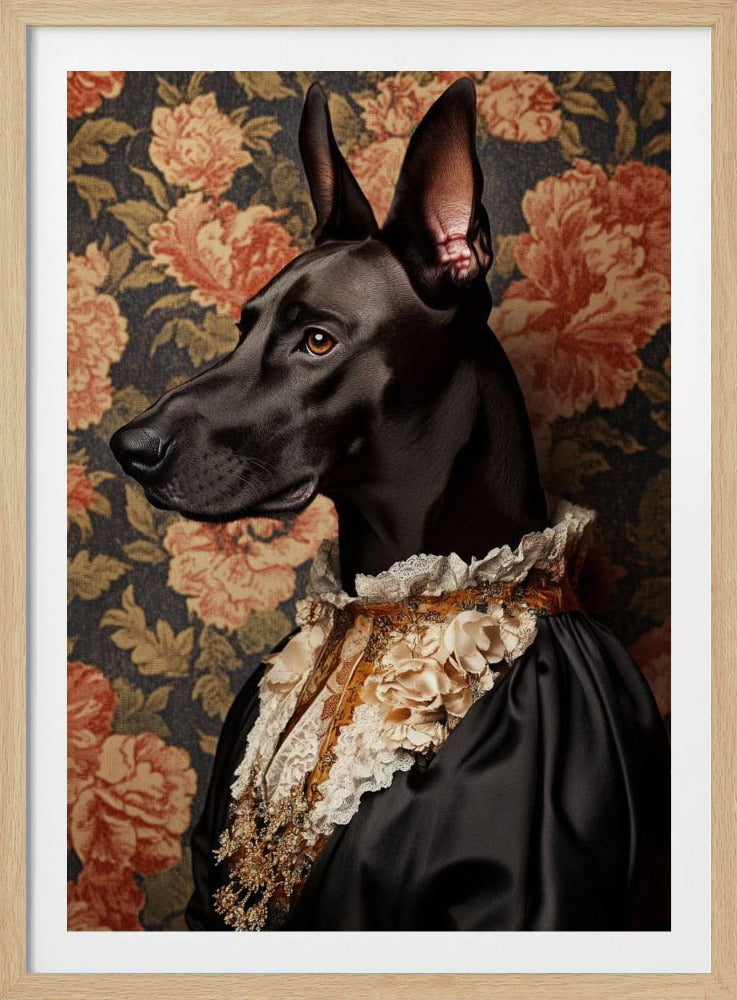 Die elegante Deutsche Dogge | Poster