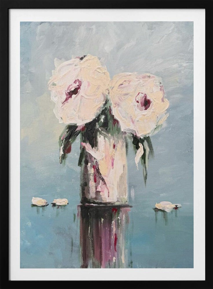 Weiße Rosen | Poster