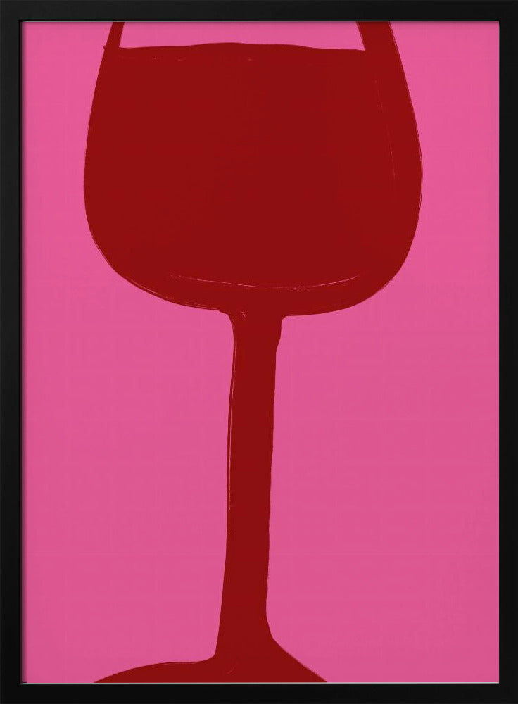 Wein und Pink Vibes | Poster