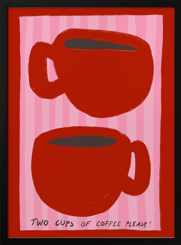 Doppelter Espresso-Genuss | Poster