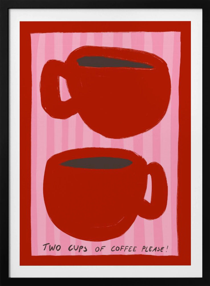 Doppelter Espresso-Genuss | Poster