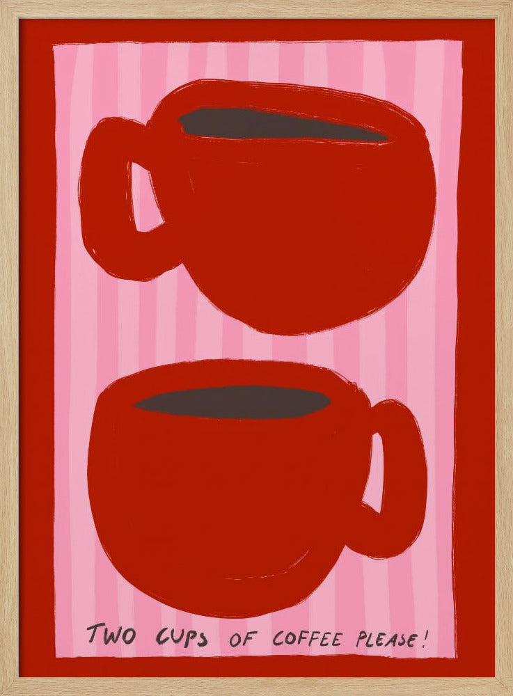 Doppelter Espresso-Genuss | Poster