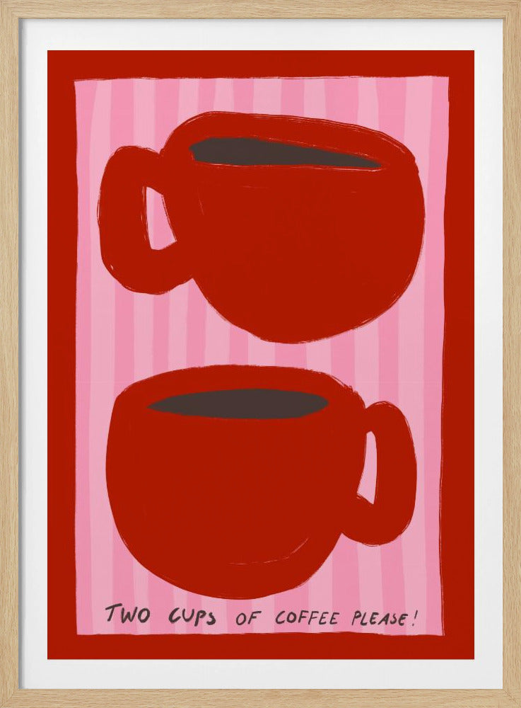 Doppelter Espresso-Genuss | Poster