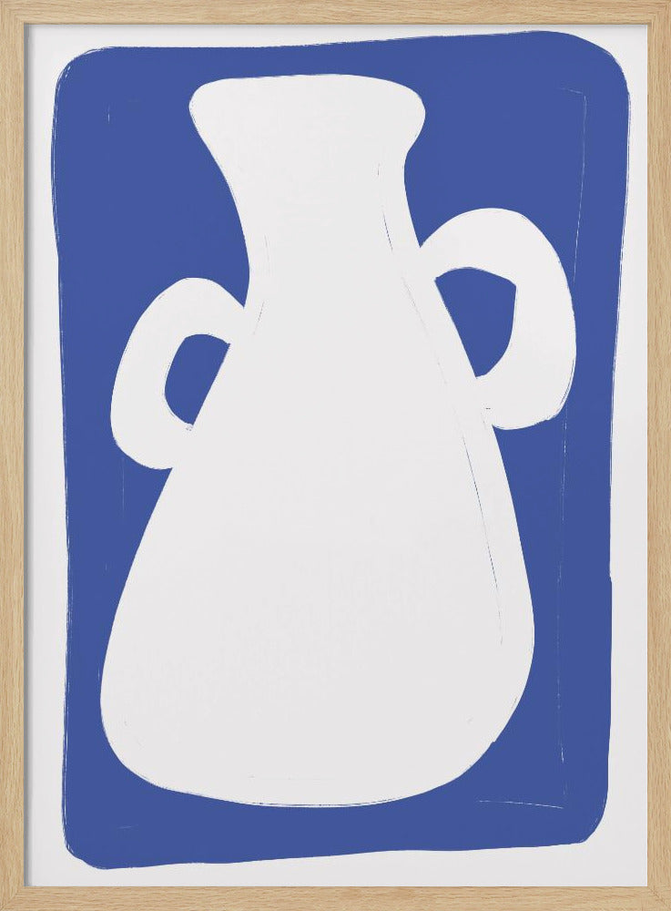 Vase mit zwei Henkeln | Poster