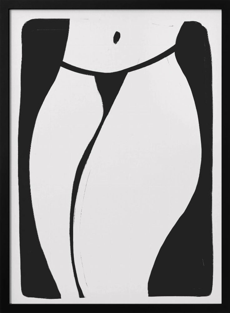 Geschwungene Silhouette | Poster