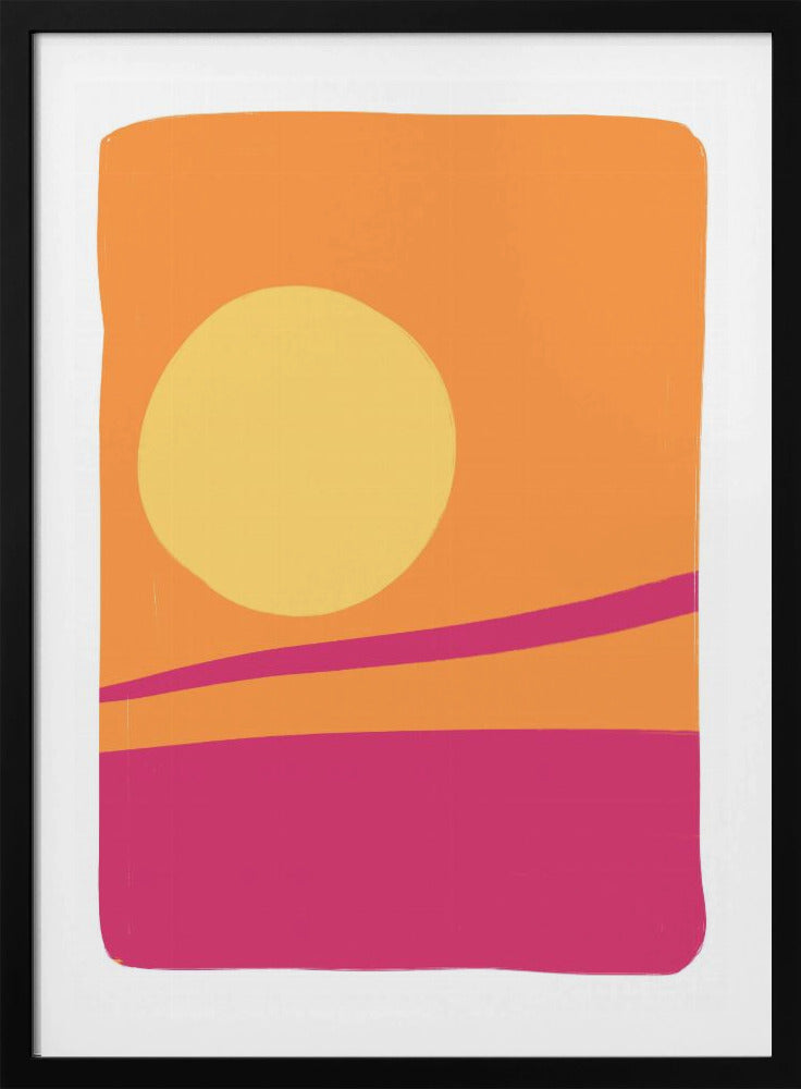 Lebendiges Sonnenuntergangsglühen | Poster