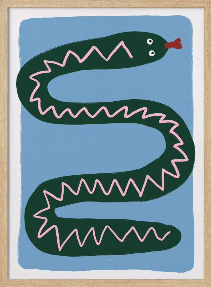 Geschichte der wackeligen Schlange | Poster