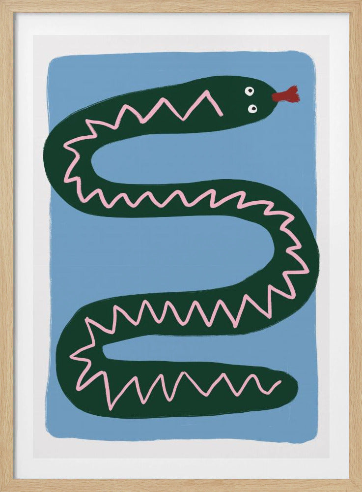 Geschichte der wackeligen Schlange | Poster