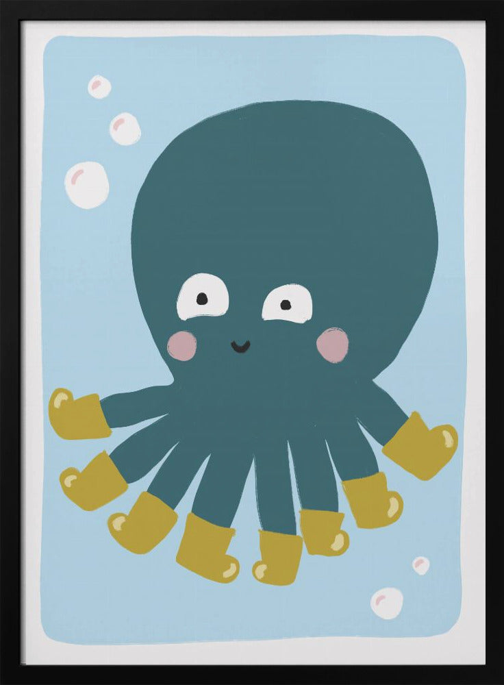 Spaß mit dem gestiefelten Oktopus | Poster