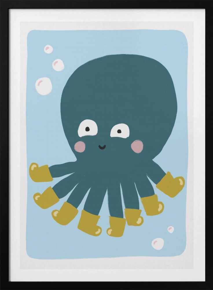 Spaß mit dem gestiefelten Oktopus | Poster