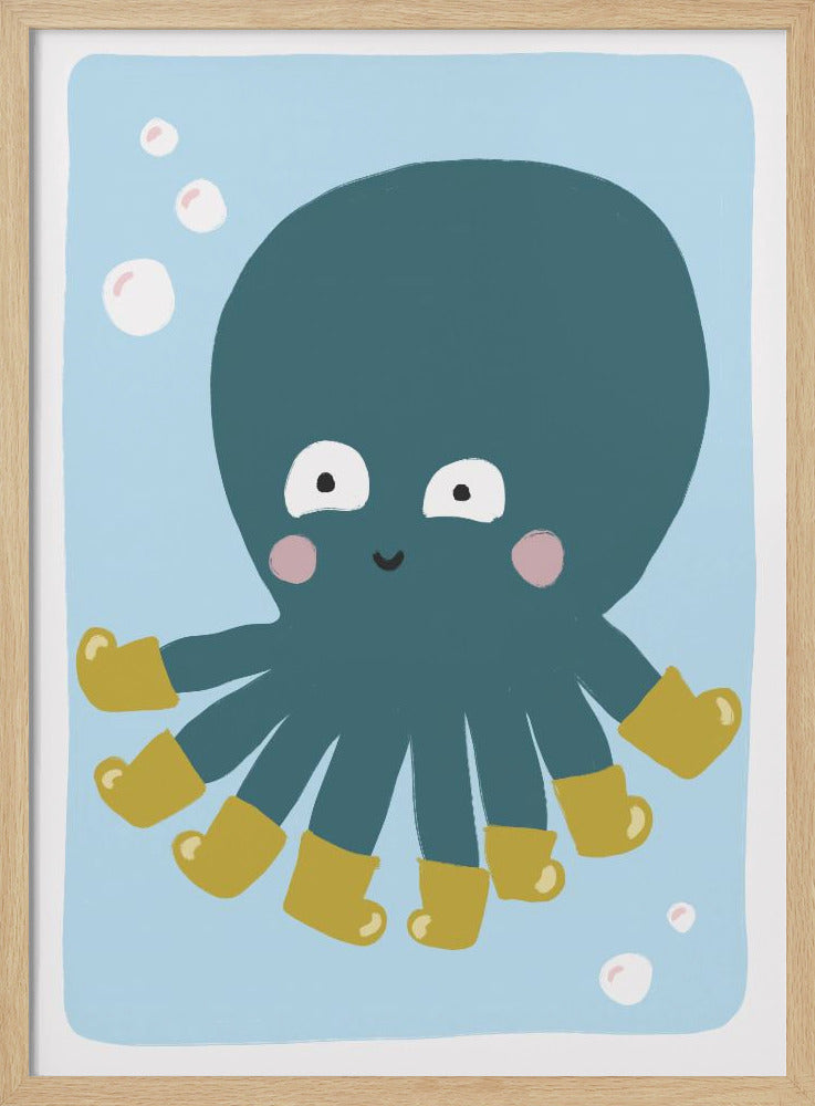 Spaß mit dem gestiefelten Oktopus | Poster