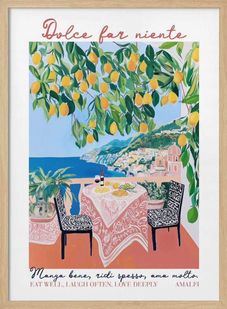 Gut essen Amalfi | Poster