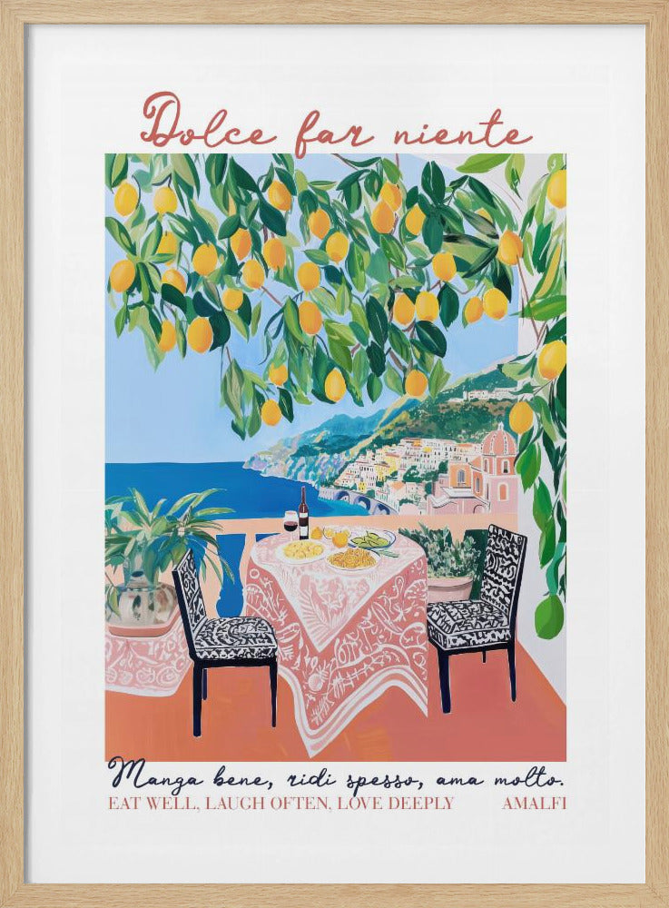 Gut essen Amalfi | Poster