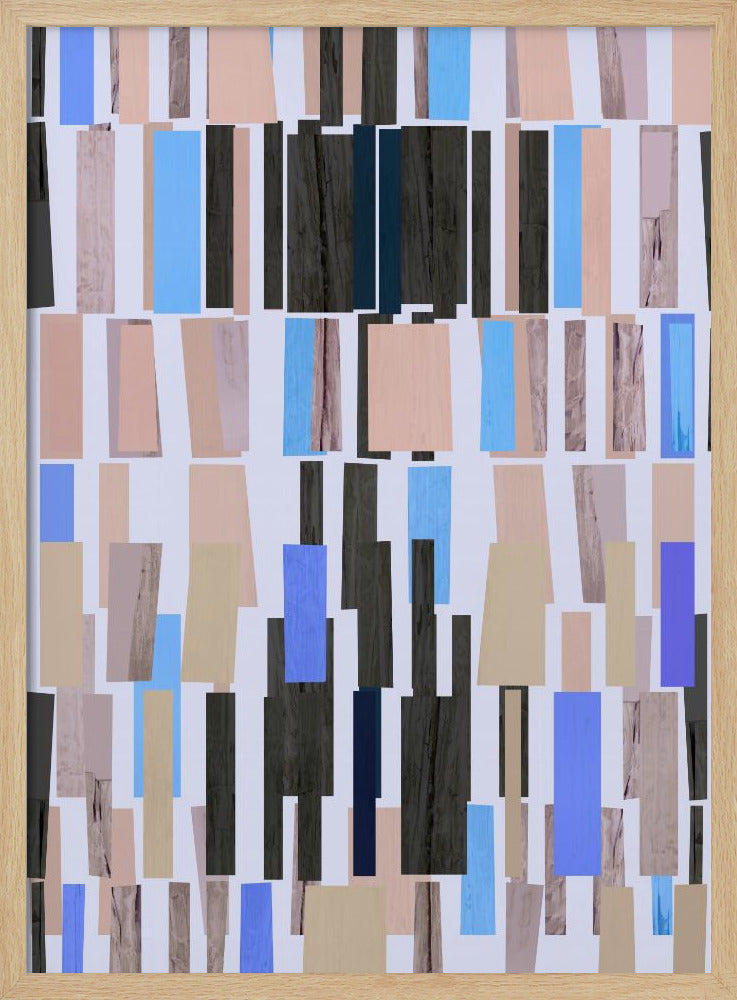 Farbblockkomposition | Poster