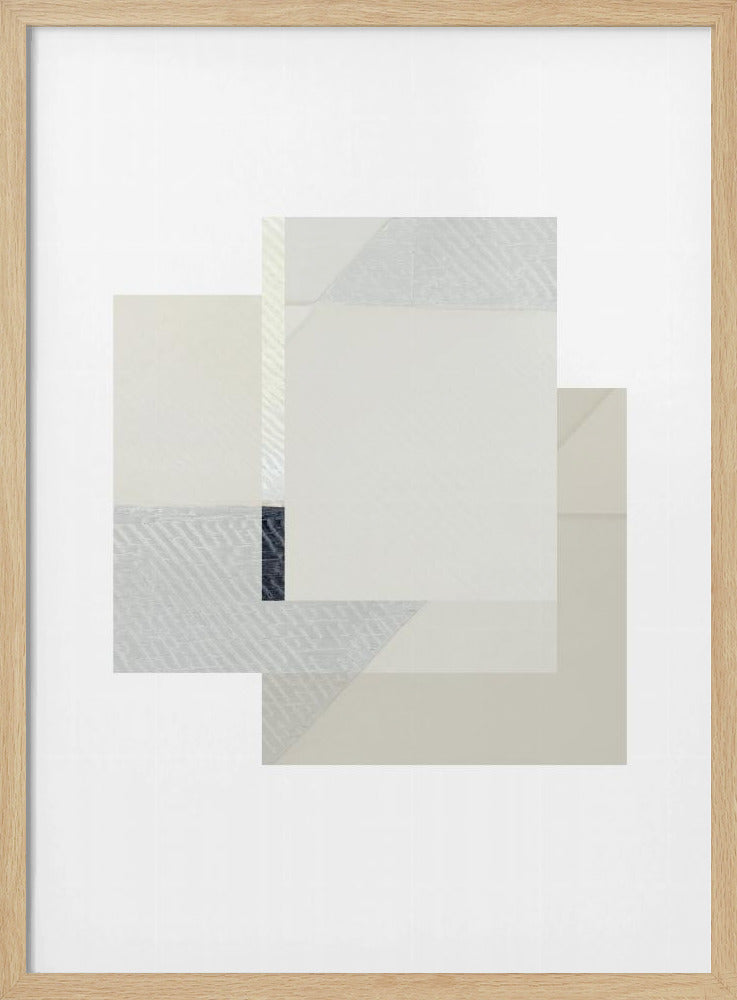 Minimalistische Kreuzung | Poster