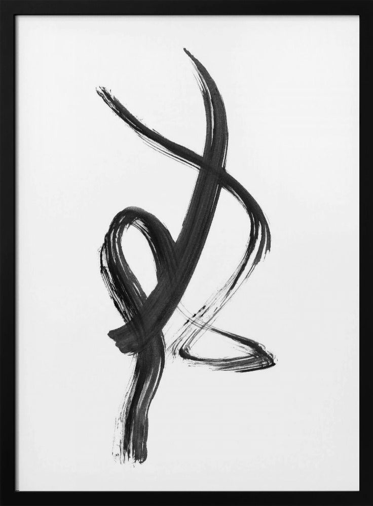 Pinselstrich01 18x24 | Poster
