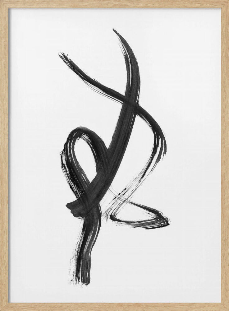 Pinselstrich01 18x24 | Poster