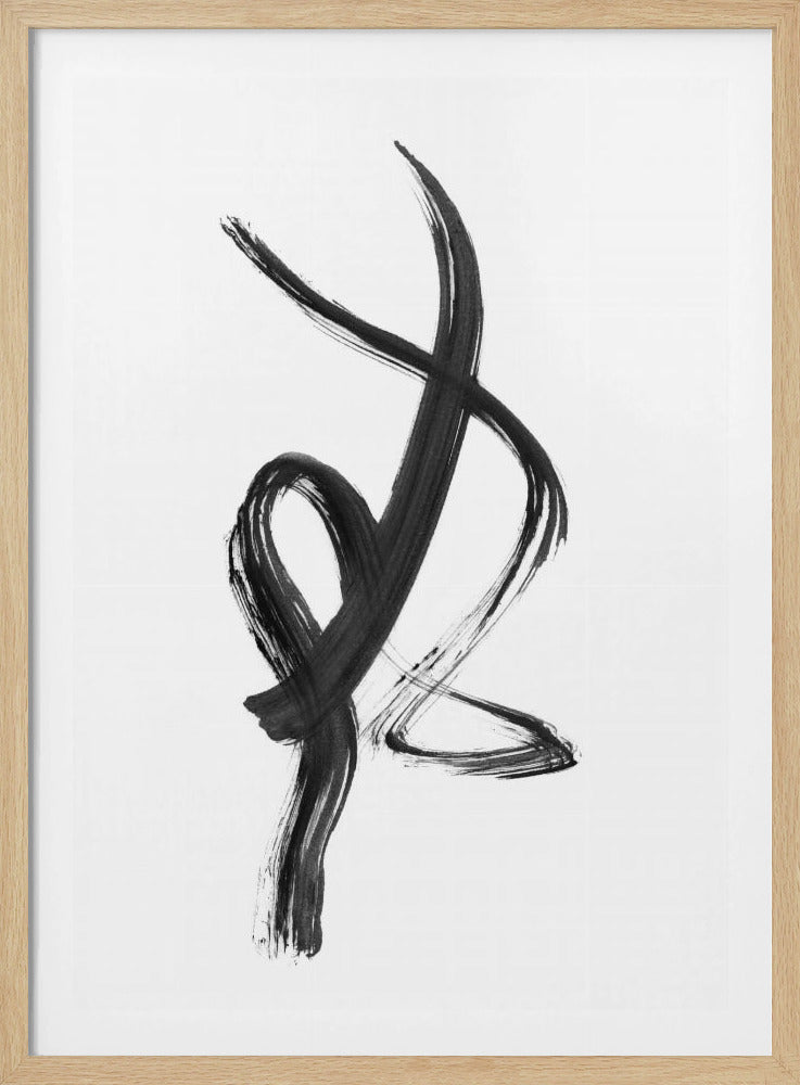 Pinselstrich01 18x24 | Poster