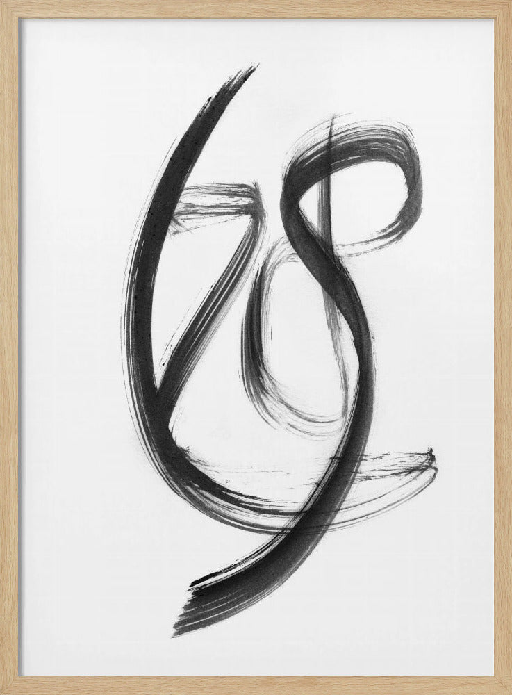 Brush Stroke02 18x24 | Poster
