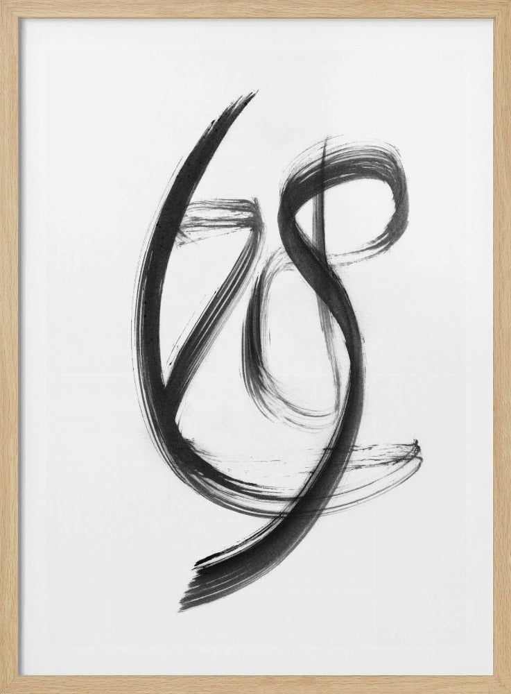 Brush Stroke02 18x24 | Poster