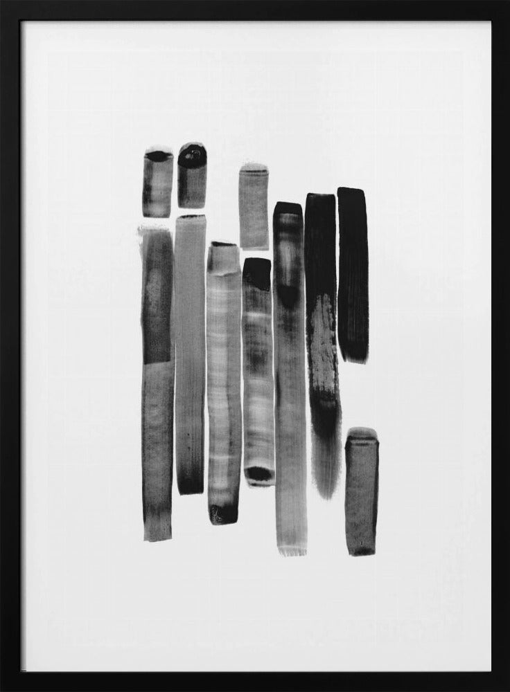 02 Verschiedene Striche 01 18x24 | Poster