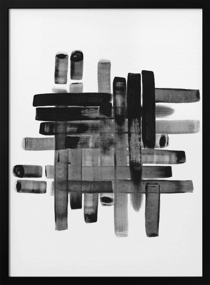 03 Verschiedene Striche 02 18x24 | Poster