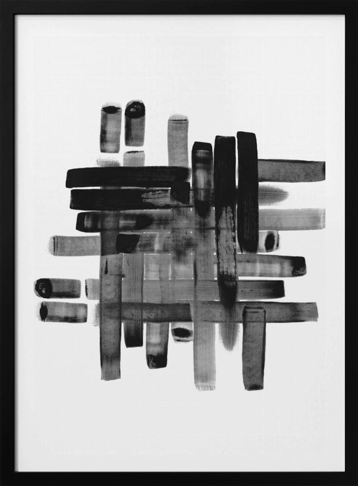 03 Verschiedene Striche 02 18x24 | Poster