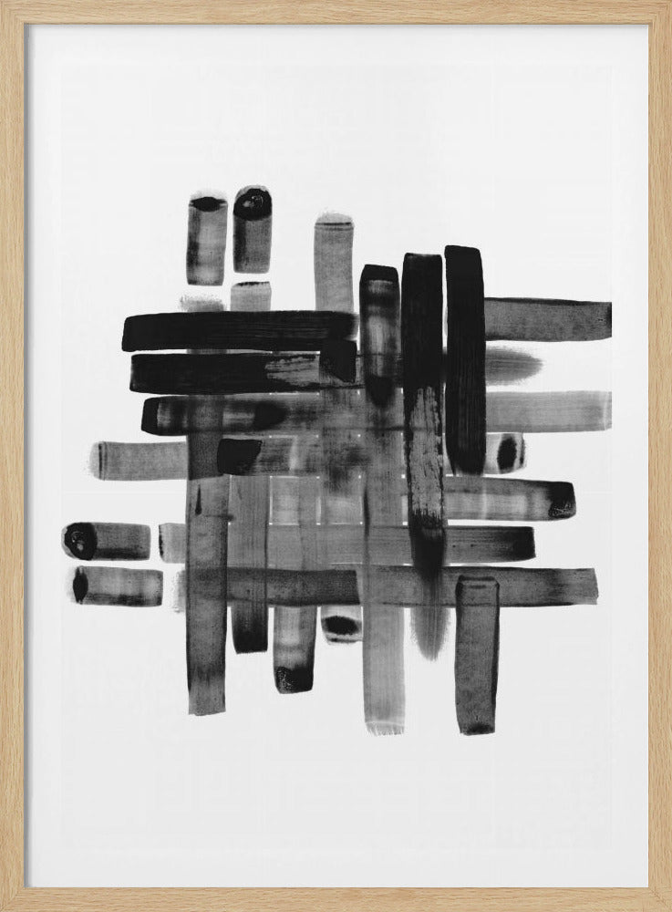 03 Verschiedene Striche 02 18x24 | Poster
