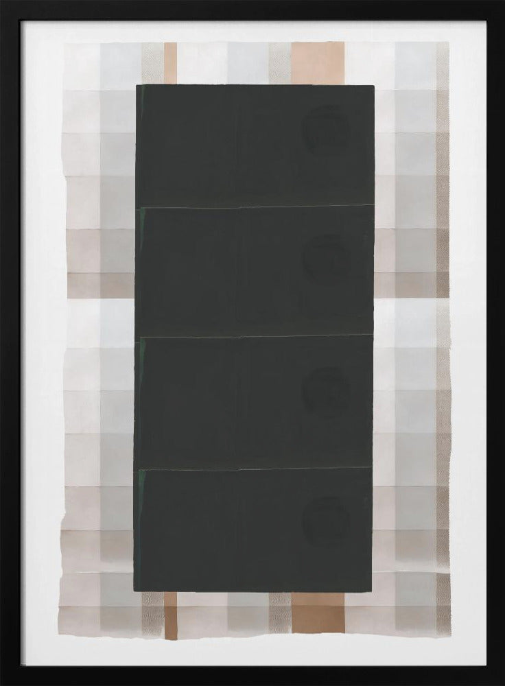 Monochrome Schichten | Poster