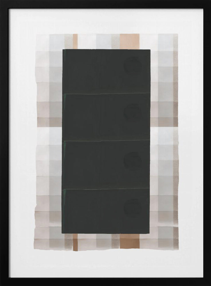 Monochrome Schichten | Poster