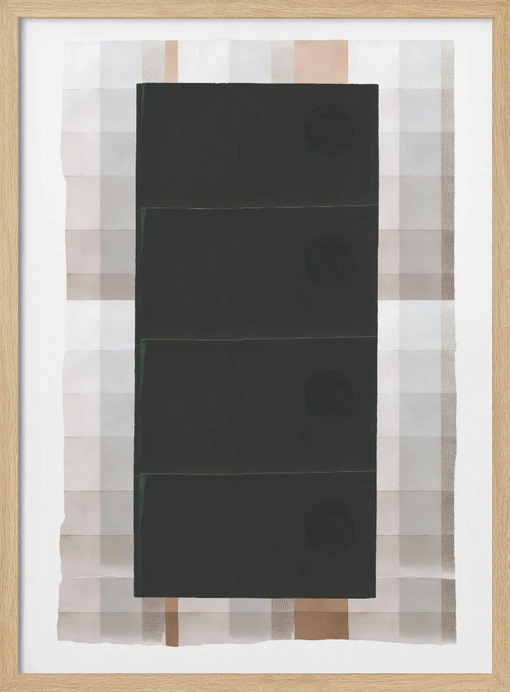 Monochrome Schichten | Poster