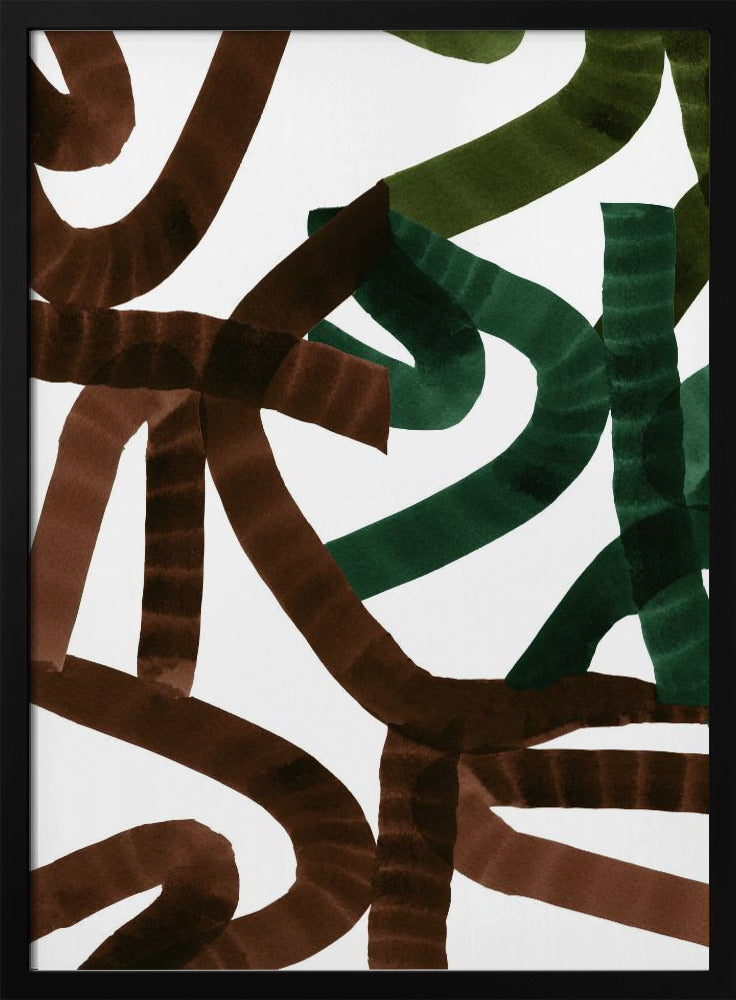 Üppige Linien | Poster