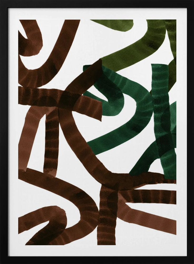 Üppige Linien | Poster