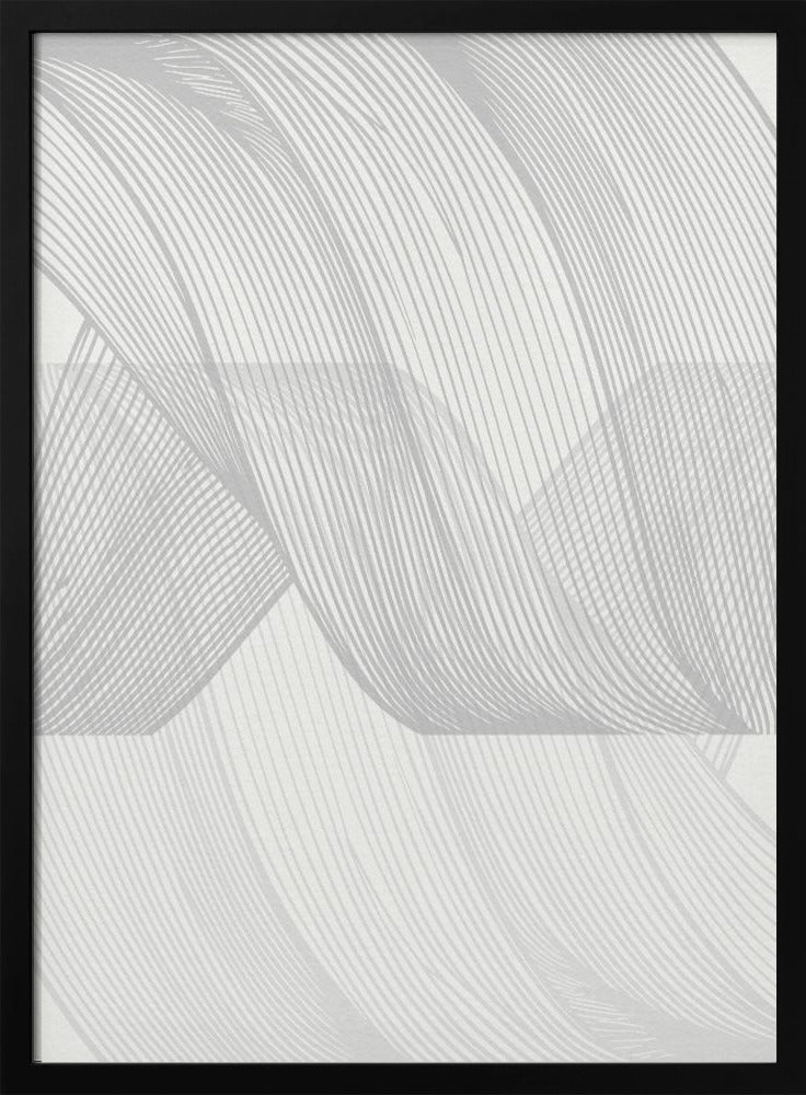 Abstract Line Wave | Poster