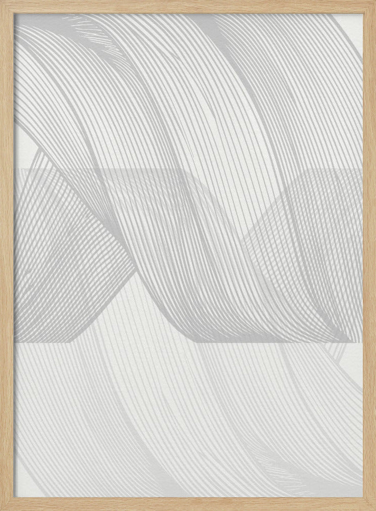 Abstract Line Wave | Poster