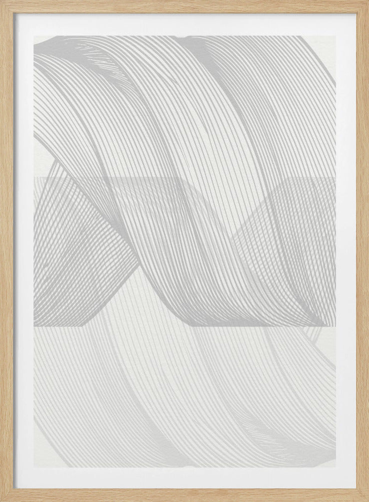 Abstract Line Wave | Poster