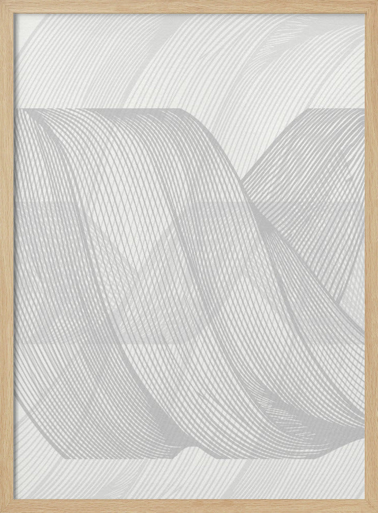 Abstract Line Wave | Poster