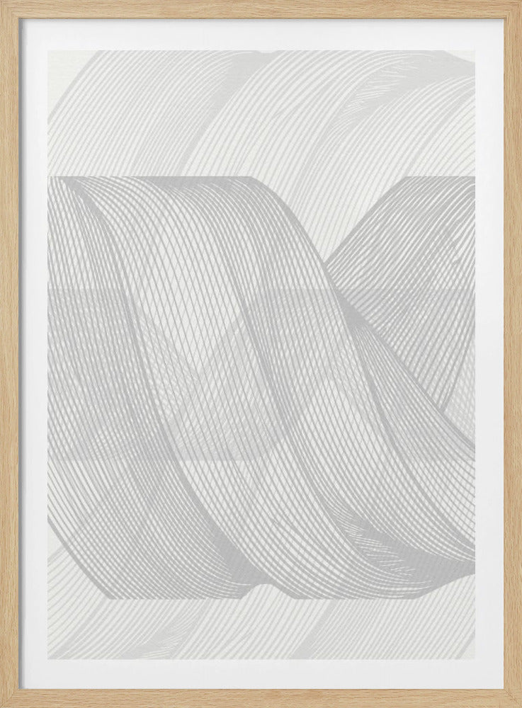 Abstract Line Wave | Poster