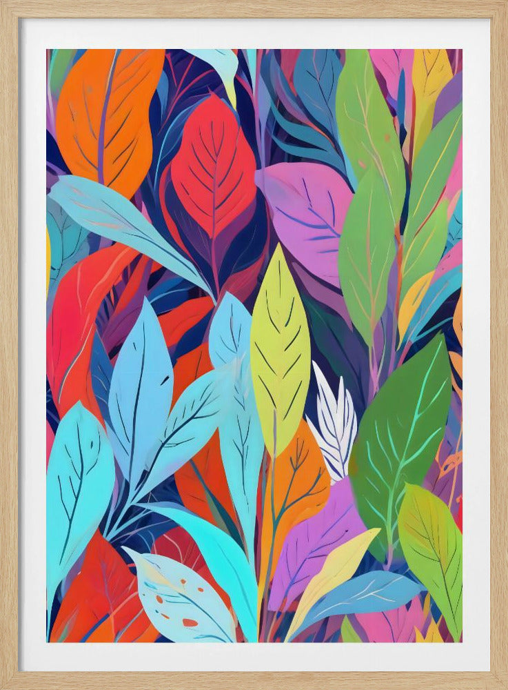 Bunter Blätterwald | Poster