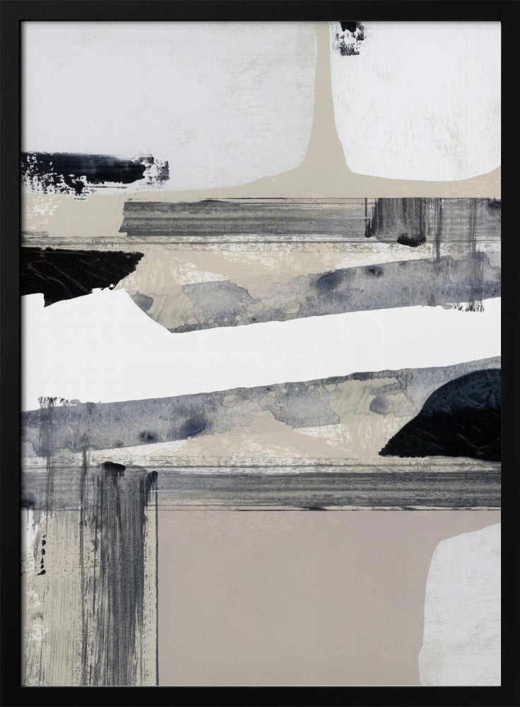 Neutrale geometrische Abstraktion | Poster